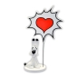 Preview: Asterix " Idefix Skulptur mit Sprechblase aus resin" von Plastoy
